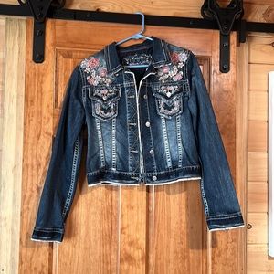 Grace in LA denim jacket